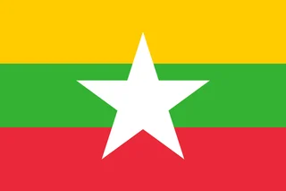 Bandera de Birmania