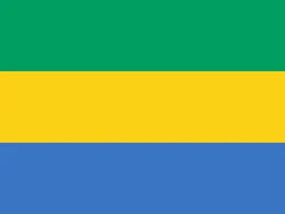 Bandera de Gabón