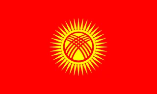 Bandera de Kirguistán