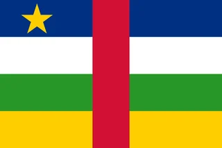 Bandera de República Centroafricana