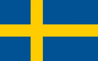 Bandera de Suecia