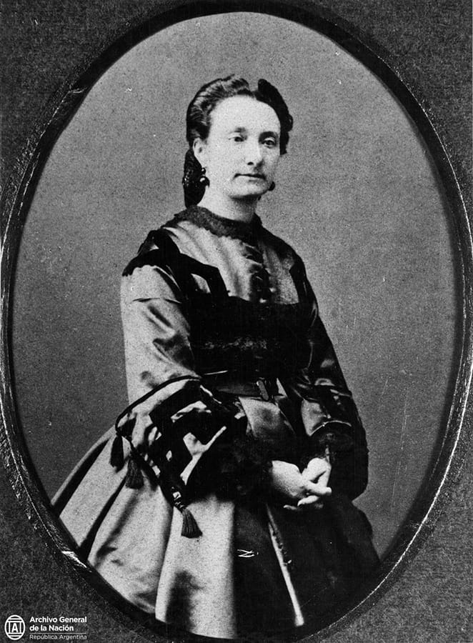 Retrato fotográfico de Mercedes Tomasa de San Martín y Escalada de adulta